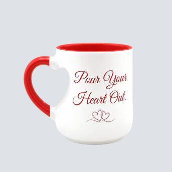 Bangalore, Collectibles, INR 500,  Personalized Heart Cut Handle Printed Mugs
