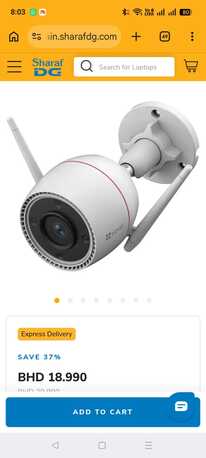Riffa, Electronics, BHD 15,  CCTV Kids Surveillance Camera Available (unused)