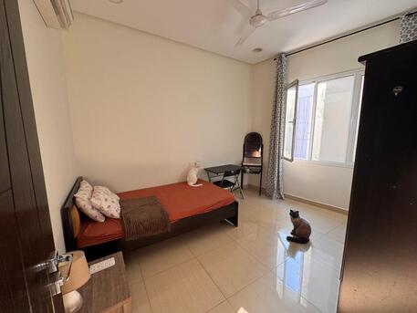 Manama, Apartments, Flats, Houses & Villas, BHD 110/month,  2 BR,  Room For Rent For Bachelor LADY Only