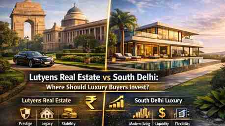 New Delhi, Real Estate For Sale, Studio,  Lutyens Real Estate Vs South Delhi: Where Should Luxury Buyers Invest In Delhi&rsquo;s Most Powe
