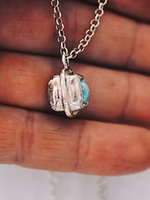 New York, Business, Premium Artisan Silver Necklace For Women | LUGDUN ARTISANS