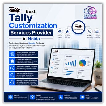 Noida, Computer, Best Tally Customization Services Provider In Noida
