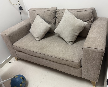 Hofuf, Furniture, SAR 150,  For Sale: IKEA 2-Seater Sofa &ndash; Good Condition