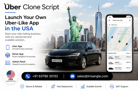 Abu Dhabi, Software, USD 999,  Best Uber Clone Script For Taxi Startups In The USA