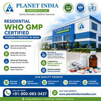 Hyderabad, Business, Residential WHO GMP Certified Pharma Company In India &ndash; Planet India Remedies Pvt Ltd