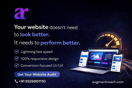 Mumbai, Web Design & Development, Augment Reach - Website , Digital Marketing & Graphic Design Service