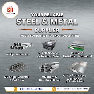 Bhubaneswar, Materials, GI Square Bar Supplier In Bhubaneswar | Steel Hub Odisha