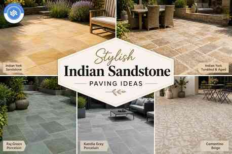 London, Farm & Garden, Premium Indian Sandstone Paving | East Yorkshire Stone