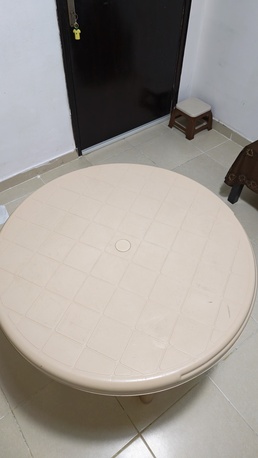 Khobar, Furniture, SAR 40,  Round Plastic Table
