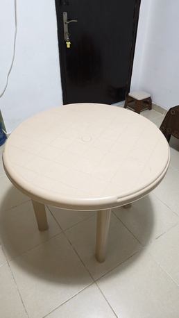Khobar, Furniture, SAR 40,  Round Plastic Table