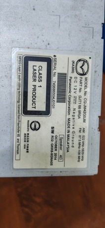Jubail, Auto Parts, SAR 350,  Mazda 6 2015 Original Radio / Music System For Sale