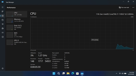 Duba, Computers, SAR 1150,  Toshiba Dynabook Core I7 11th Gen
