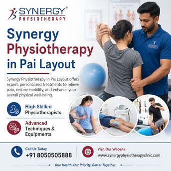 Bangalore, Health, Synergy Physiotherapy In Pai Layout