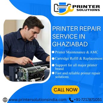 Ghaziabad, Printing, Printer Repair Service In Ghaziabad | Printer Solution India