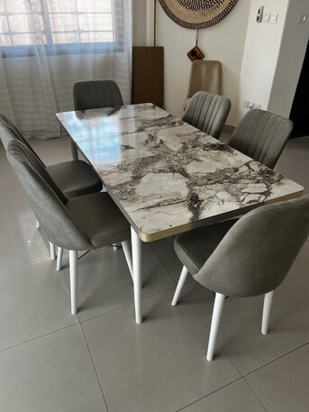 Olaya, Furniture, SAR 1400,  Dinner Table And No. 6 Chairs