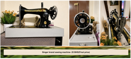 Hoora, Appliances, BHD 25,  Singer Brand Sewing Machine