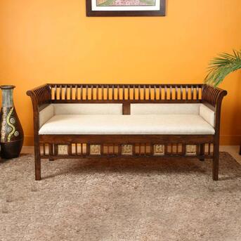 Mumbai, Furniture, INR 65709,  Premium Teak Wood Sofa Set - Online Shopping
