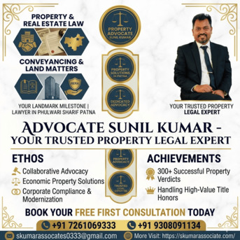 Mumbai, Legal, Expert Property Lawyer In Patna For All Solution | Advocate Sunil Kumar