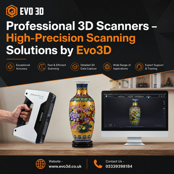 London, Computers, GBP 6324,  Professional 3D Scanners &ndash; High-Precision Scanning Solutions By Evo3D