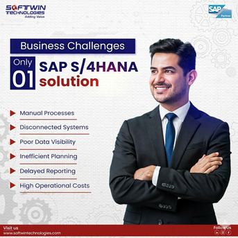 Indore, ERP, SAP S/4HANA ERP Solutions In India: Softwin Technologies