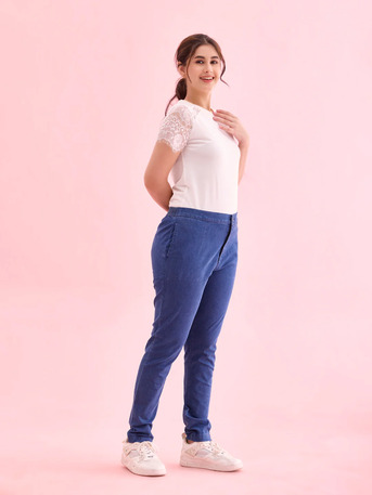Chennai, Clothing & Accessories, INR 699,  Plus Size Pants For Women By Go Colors &ndash; Comfortable Fits With Everyday Style