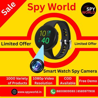 New Delhi, Electronics, INR 3399,  Smart Watch Spy Camera Dealer In Kalkaji &ndash; Spy World &ndash; Best Offers 2026