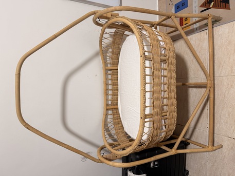 Riyadh, Baby & Kid Stuff, SAR 250,  Selling A Beautiful And Sturdy Rattan Baby Cradle In Excellent Used Condition.