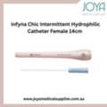 Buy Infyna Chic Intermittent Hydrophilic Catheter Female 14cm - Joya Medical Supplies | Au