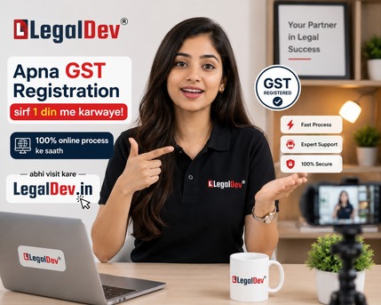 Jaipur, Accounting, Quick & Secure GST Registration Services By LegalDev