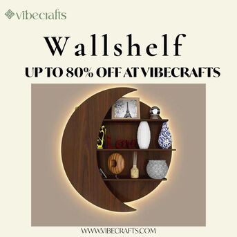Noida, Household Items, INR 5499,  Stylish Wall Shelf For Modern Home D&eacute;cor