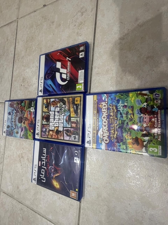 Khobar, Toys & Games, SAR 600,  PS5 Games 5 CDs