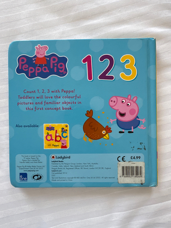 Manama, Books, BHD 2,  Peppa Pig 123 Book