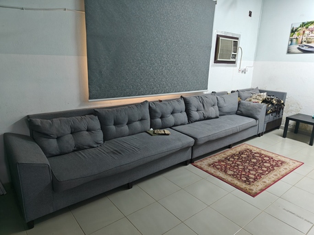 Al Naseem, Furniture, SAR 500,  7 Seater L Shape Sofa