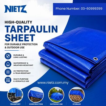 Kuala Lumpur, Household Items, MYR 1,  High-Quality Tarpaulin Sheet For Durable Protection & Outdoor Use