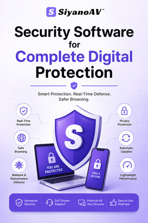 Mexico City, Software, Usd 124,  Security Software For Complete Digital Protection | SiyanoAV