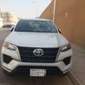 SAR 112000,  Toyota Fortuner,  2023,  Automatic,  42000 KM,  Pearl White, Expat Driven Well Maintained Family Car