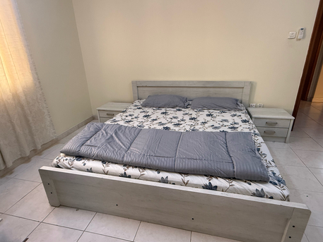 Dammam, Furniture, SAR 575,  Home Box Bed Frame With 2 Side Tables