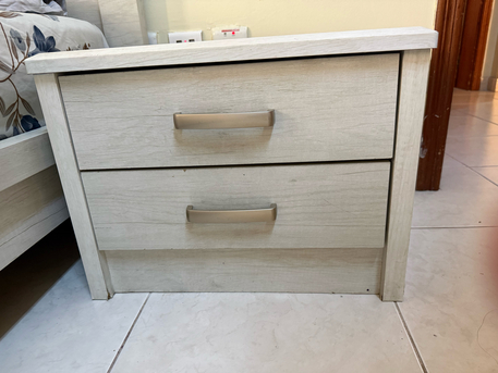 Dammam, Furniture, SAR 575,  Home Box Bed Frame With 2 Side Tables