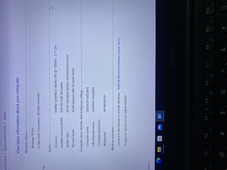 Riyadh, Computers, SAR 850,  Dell Touch I7,SSD 256GB,Ram 8GB,TouchScreen 14&rdquo; Original Charger