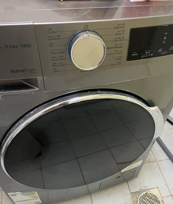 Jubail, Appliances, SAR 1400,  WASHING MACHINE FRONT LOAD 9KG With WARRENTY