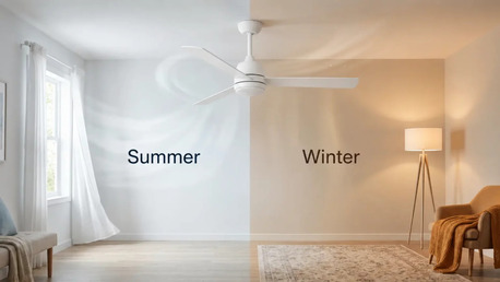 New York, Air Conditioning, Best Ceiling Fan Direction For Summer And Winter Comfort