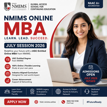 Pune, Education, NMIMS Online MBA July Session 2026: Fees, Eligibility, Last Date & Admission