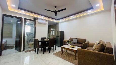 New Delhi, Apartments, Flats, Houses & Villas, INR 9525/day,  3 BR,  2100 Sq. Feet,  BluO 3BHK Central Delhi - Balcony, Lift, Terrace