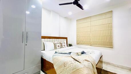 New Delhi, Apartments, Flats, Houses & Villas, INR 9525/day,  3 BR,  2100 Sq. Feet,  BluO 3BHK Central Delhi - Balcony, Lift, Terrace