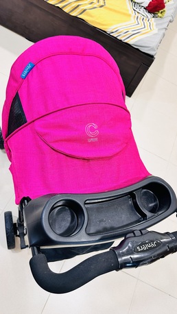 Tubli, Baby & Kid Stuff, BHD 17,  Juniors Baby Stroller (Excellent Condition) &ndash; Vibrant Pink! BD 17