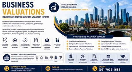 Melbourne, Real Estate, Business Valuations Melbourne &ndash; Certified Business Valuation Experts