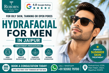 Jaipur, Health & Beauty Items, INR 2499,  Hydrafacial For Men In Jaipur &ndash; Control Oil & Get Fresh Skin