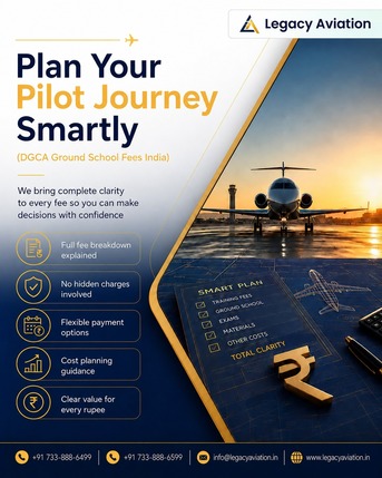 Chennai, Lessons Offered, DGCA Ground School Fees India &ndash; Complete Cost Breakdown | Legacy Aviation, Chennai