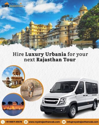 Jaipur, Travel, Book Luxury Urbania Tempo Traveller Jaipur