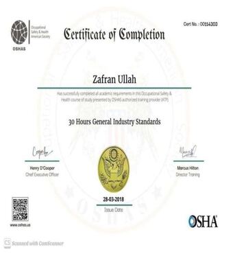 Al Jubail Al Balad, Job Seekers, HSE Officers
